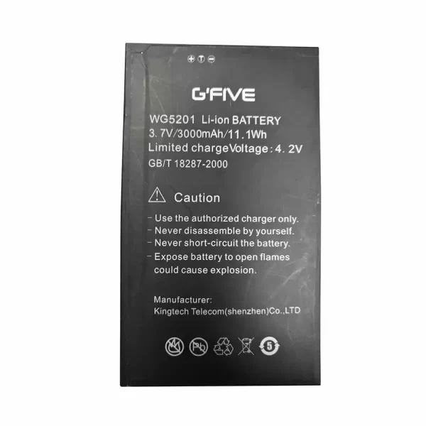Oriģināls baterija WG5201 priekš GFIVE G95