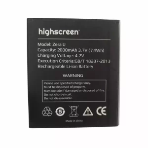 Oriģināls baterija priekš Highscreen Zera U
