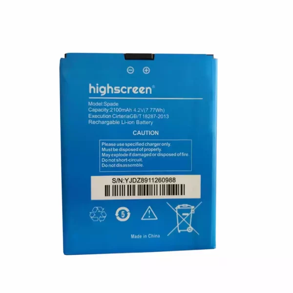 Oriģināls baterija priekš Highscreen Spade