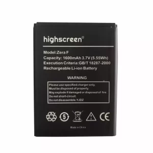Oriģināls baterija priekš Highscreen Zera F