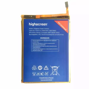Oriģināls baterija priekš Highscreen Power Five Evo