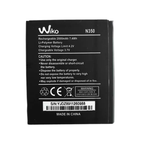 Oriģināls baterija priekš Wiko N350