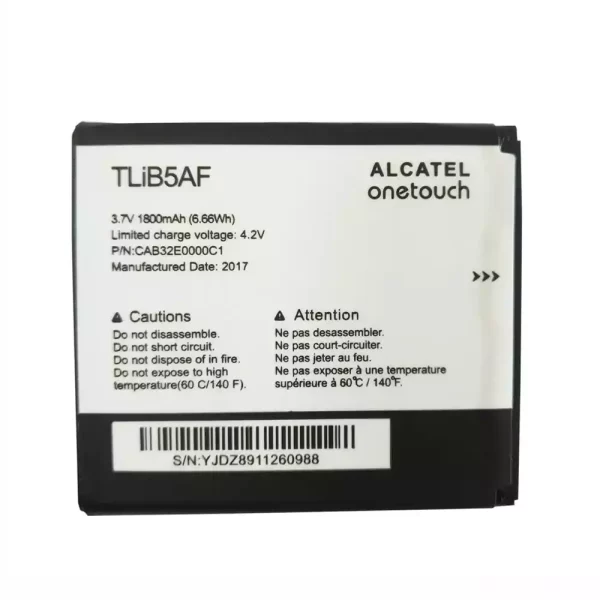 Oriģināls baterija TLiB5AF priekš Alcatel onetouch OT997,5035