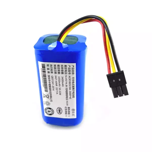 Robots putekļu sūcējs Baterija TOMEFON TF-S550 TF-S650 TF-S850 TF-D60 (3400mAh) - Image 2