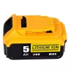 20V 5.0Ah Nomaināma baterija priekš DEWALT DCD985B,DCD985L2,DCD985XR,DCD980L2,DCD980M2 - Image 2