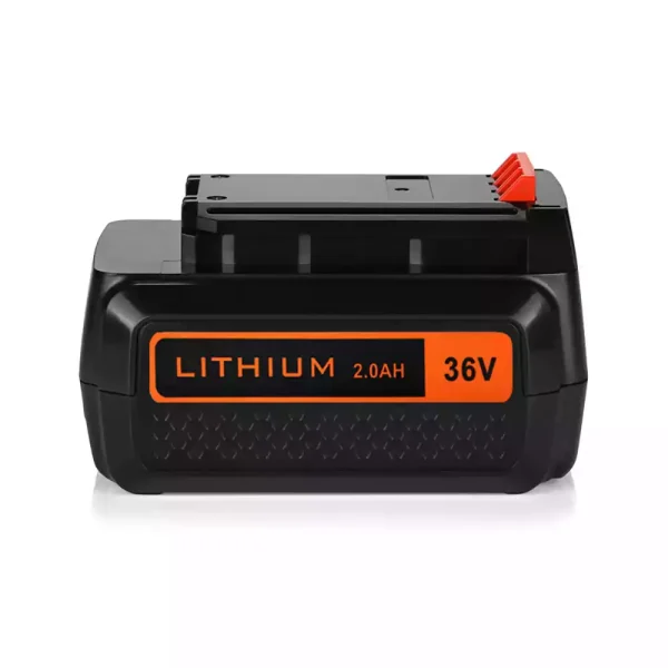 36V 2.0Ah Nomaināma baterija priekš Black&Decker LBXR36 LBX36 LBX2040 BL2036 - Image 2