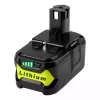 18V 3.0Ah Nomaināma baterija priekš Ryobi P200,P201,P203,P204,P206,P2060,P208B,P210,P211,P220,P221,P230 P234G,P236,P240,P241,P246,P271