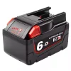 28V 6.0Ah Nomaināma baterija priekš Milwaukee 48-11-2830 48-06-2860