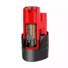 12V 2.0Ah Nomaināma baterija priekš Milwaukee 48-11-2401,48-11-2402,48-11-2420,48-11-2430,48-11-2411,48-11-2412