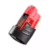 12V 2.0Ah Nomaināma baterija priekš Milwaukee 48-11-2401,48-11-2402,48-11-2420,48-11-2430,48-11-2411,48-11-2412 - Image 2
