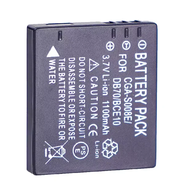 kameras akumulatora baterija PANASONIC SDR-S7 SDR-S9 SDR-S10 SDR-S10P1 SDR-S15 SDR-S20 SDR-S25 SDR-S26 SDR-SW20 SDR-SW21 SDR-SW28 - Image 3