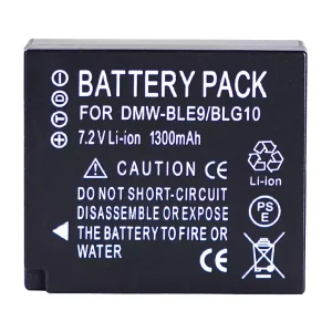 kameras akumulatora baterija PANASONIC DMW-BLE9,DMW-BLG10