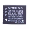 kameras akumulatora baterija PANASONIC CGA-S007 CGA-S007E DMW-BCD10
