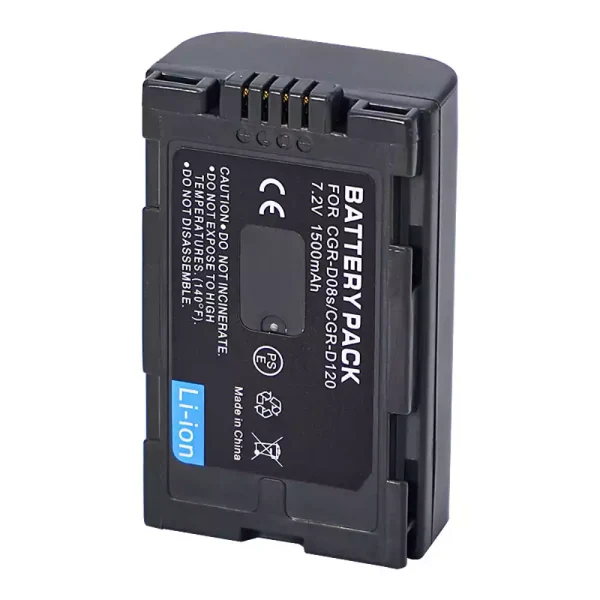 kameras akumulatora baterija PANASONIC CGR-D08 CGR-D08S CGR-D14 CGR-D16 CGR-D120 CGR-D210 CGR-D220 - Image 3