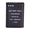 kameras akumulatora baterija Nikon Coolpix B700 Coolpix P600 Coolpix P610 Coolpix P900 Coolpix P900s Coolpix S810c