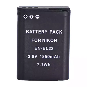 kameras akumulatora baterija Nikon EN-EL23