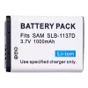 kameras akumulatora baterija Samsung SLB-1137D