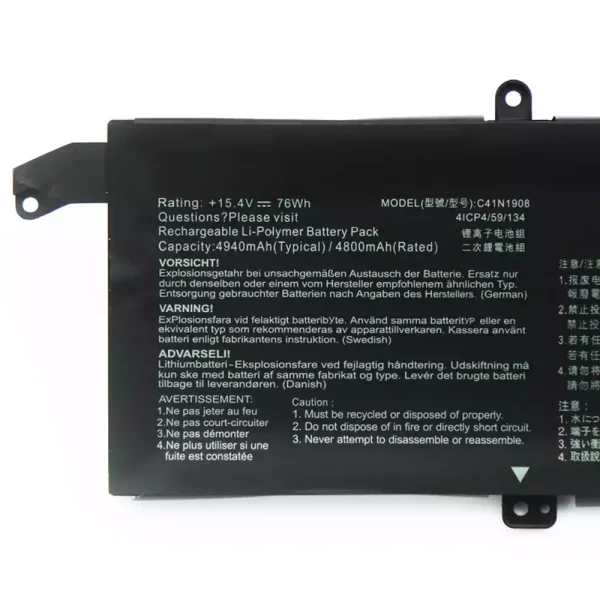 Oriģināls klēpjdatora Baterija ASUS C41N1908 - Image 3