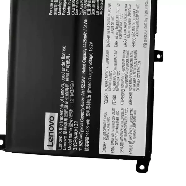Oriģināls klēpjdatora Baterija LENOVO L21M3PE0 L21C3PE0 L21L3PE0 L21B3PE0 - Image 2