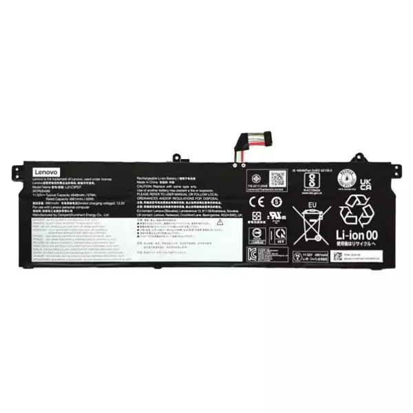 Oriģināls klēpjdatora Baterija LENOVO L21C3PD7 L21M3PD7