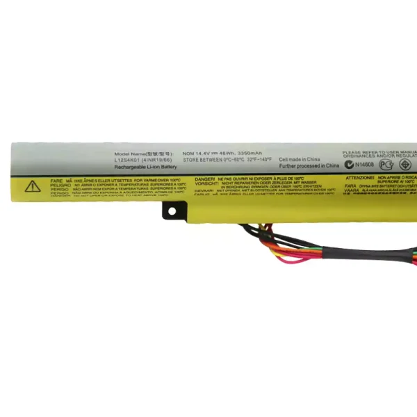 Oriģināls klēpjdatora Baterija LENOVO L12L4K01 L12S4E21 L12M4E21 L12M4K01 - Image 4