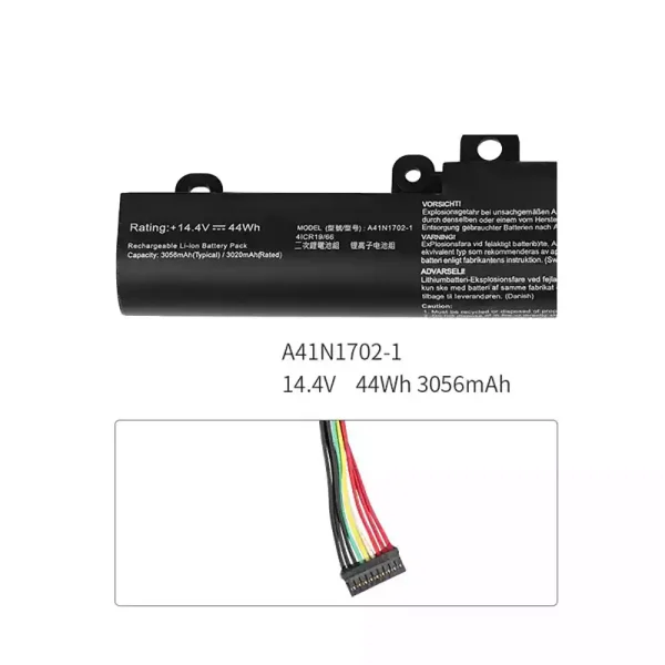 Oriģināls klēpjdatora Baterija Asus A41N1702-1 - Image 3