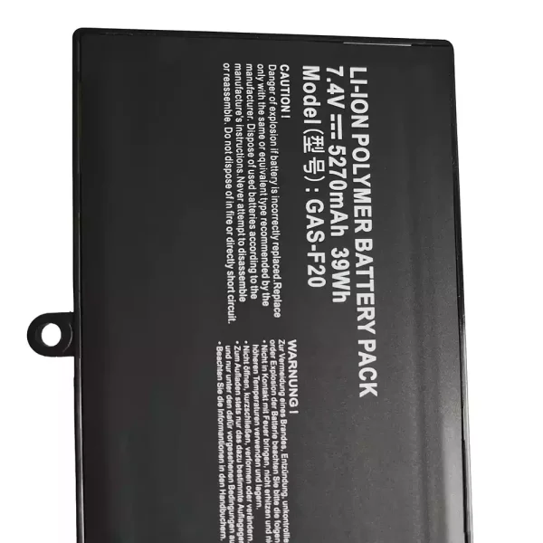 Oriģināls klēpjdatora Baterija GAS-F20 - Image 4
