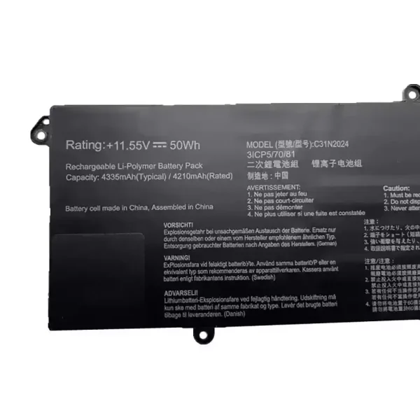 Oriģināls klēpjdatora Baterija ASUS C31N2024 - Image 3