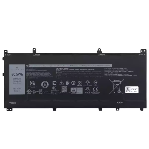 Oriģināls klēpjdatora Baterija DELL VG661 V4N84,DELL Alienware x14 R1 R2