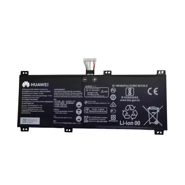 Oriģināls klēpjdatora Baterija HUAWEI HB6081V1ECW-41B HB6081V1ECW-41C - Image 2