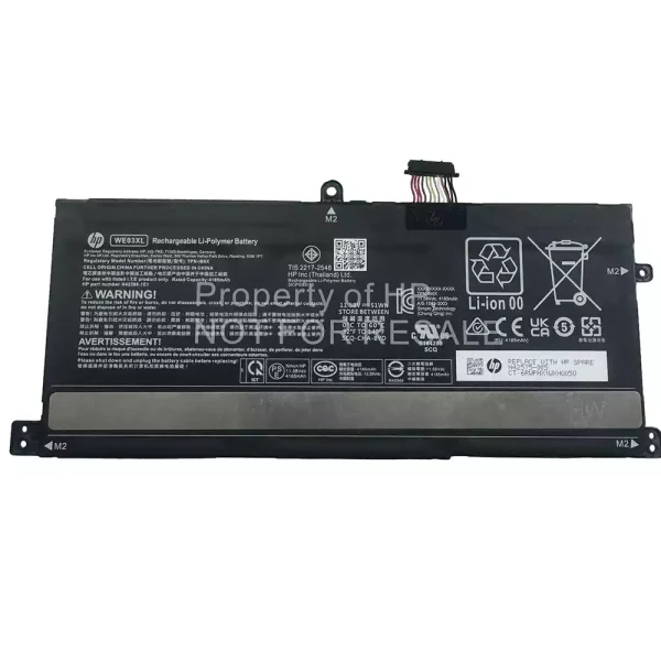 Oriģināls klēpjdatora Baterija HP WE03XL TPN-IB0X N42575-005 N42388-1E1