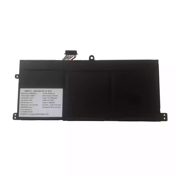 Oriģināls klēpjdatora Baterija HP WE03XL TPN-IB0X N42575-005 N42388-1E1 - Image 2