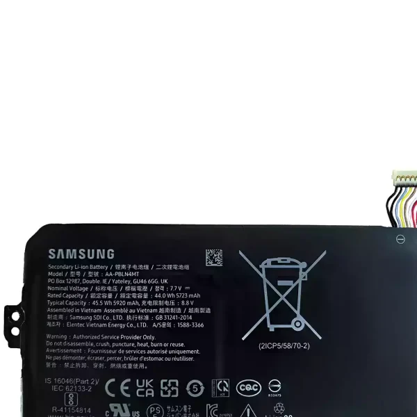 Oriģināls klēpjdatora Baterija Samsung AA-PBLN4MT AA-PBQN4TR - Image 3