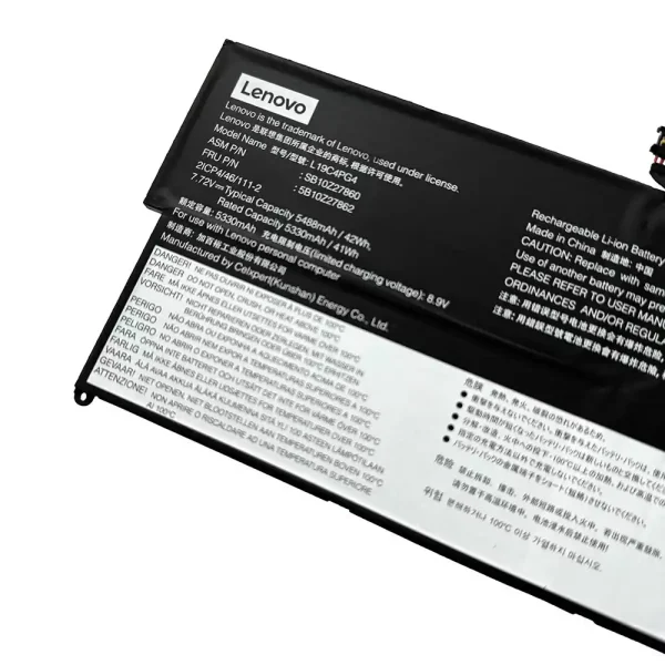 Oriģināls klēpjdatora Baterija LENOVO L19M4PG4 L19C4PG4 L19D4PG3 - Image 3