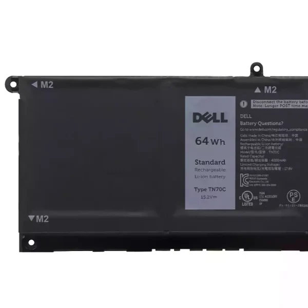 Oriģināls klēpjdatora Baterija DELL TN70C - Image 3