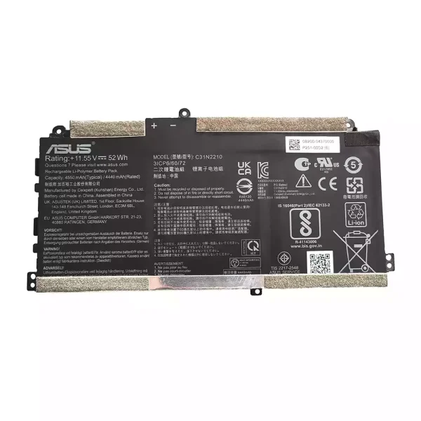 Oriģināls klēpjdatora Baterija ASUS C31N2210
