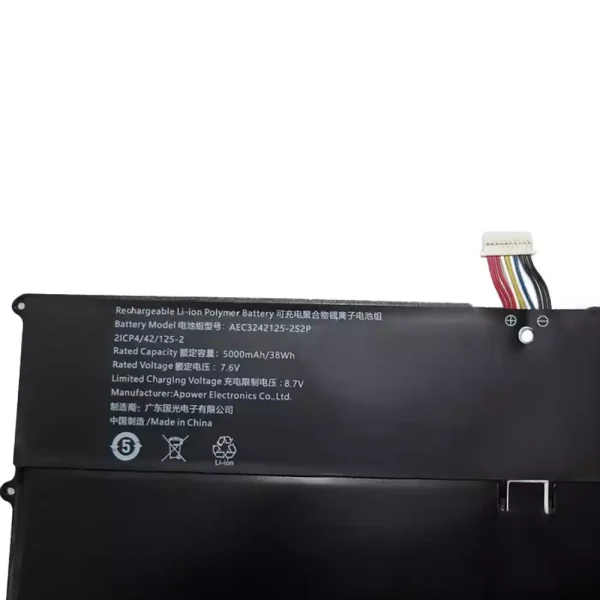 Oriģināls klēpjdatora Baterija GY3242125PHV AEC3242125-2S2P - Image 3