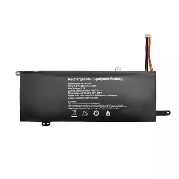 Oriģināls klēpjdatora Baterija F152G-ZC-5095-4125 WTL-5883190P-2S 5883190P
