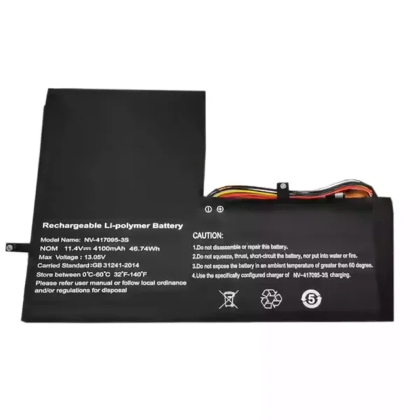 Oriģināls klēpjdatora Baterija NV-417095-3S