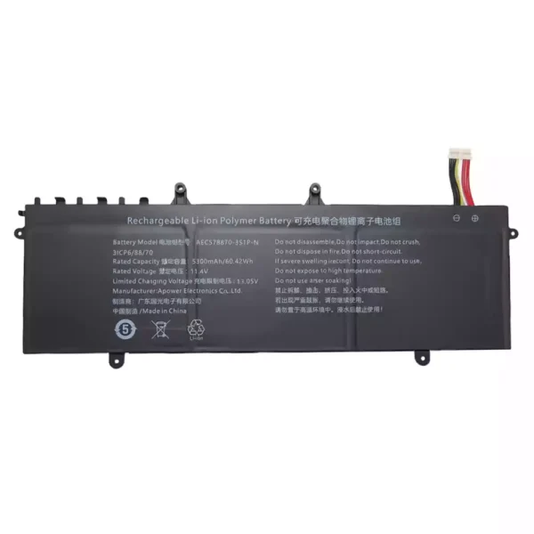 Oriģināls klēpjdatora Baterija AEC578870-3S1P AEC578870-3S1P-N
