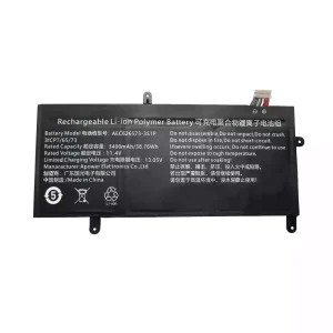 Oriģināls klēpjdatora Baterija AEC626573-3S1P