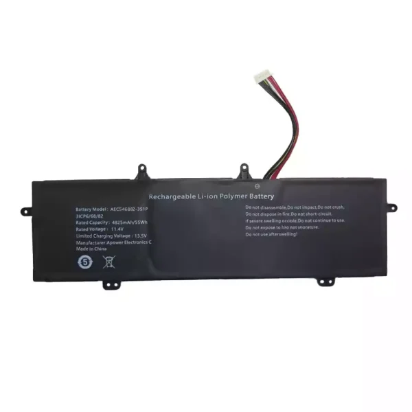 Oriģināls klēpjdatora Baterija AEC546882-3S1P