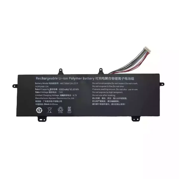 Oriģināls klēpjdatora Baterija AEC5064124-2S1P - Image 3