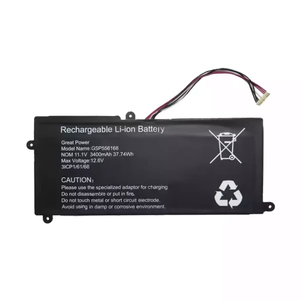Oriģināls klēpjdatora Baterija GSP556168