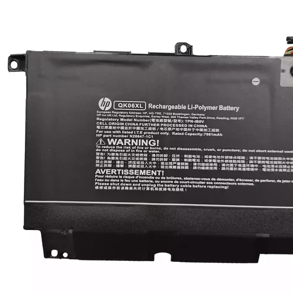 Oriģināls klēpjdatora Baterija HP QK06XL - Image 3