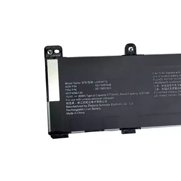 Oriģināls klēpjdatora Baterija LENOVO L23D4P70 L23C4P70 - Image 3