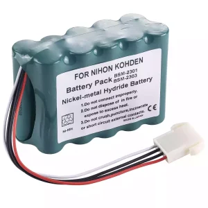 Akumulatora baterija priekš Nihon Kohden I 2301A,Nihon Kohden I 2304A,Unipower B11419,Alphasource AS36011,Interstate Batteries AMED2131