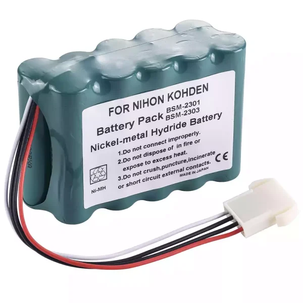 Akumulatora baterija priekš Nihon Kohden I 2301A,Nihon Kohden I 2304A,Unipower B11419,Alphasource AS36011,Interstate Batteries AMED2131
