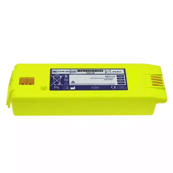Akumulatora baterija priekš ZOLL Powerheart AED G3,G3 Plus,9142,9146 AED,Powerheart AED G3 9390E,9390A,9300E 9300A