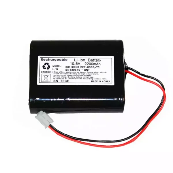Akumulatora baterija priekš BIONET BN130510-BNT icr18650 22f-031pptc compact 7 compact 5